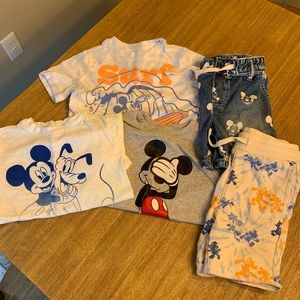 Toddler boy Mickey set